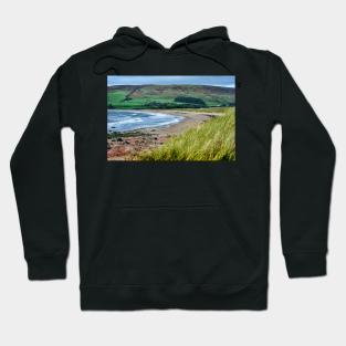 The beach at Carskey Bay near Southend, Argyll and Bute Hoodie